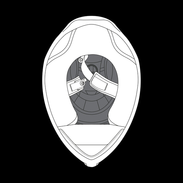 * CROWN PAD K1 (XXL) - BLACK