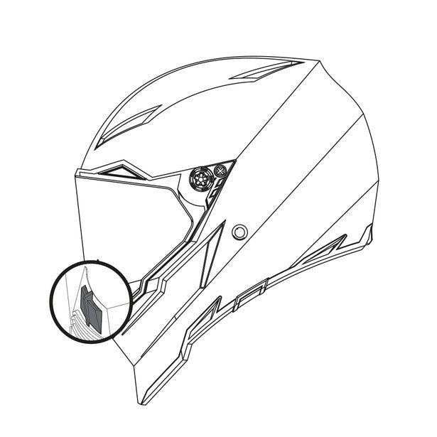 BREATH DEFLECTOR AX-8/EVO/DUAL