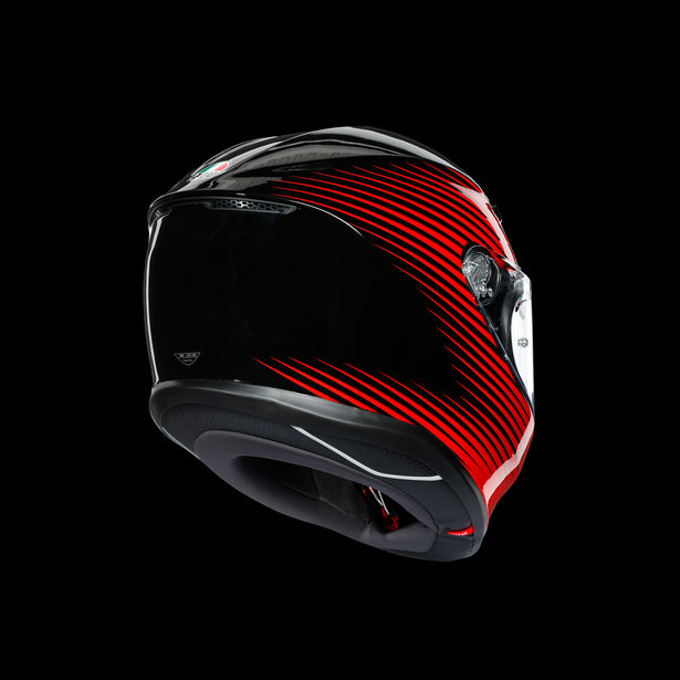 K6 ECE DOT MULTI - RUSH BLACK/RED