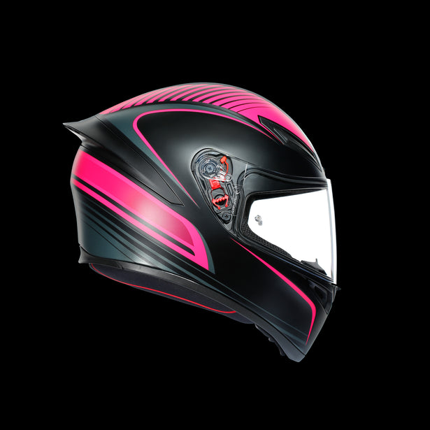 K1 MULTI ECE DOT - WARMUP BLACK/PINK