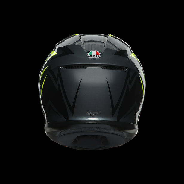 K6 ECE DOT MULTI - FLASH GREY/BLACK/LIME