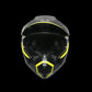 AX9 MULTI ECE DOT - SIBERIA MATT BLACK/YELLOW FLUO