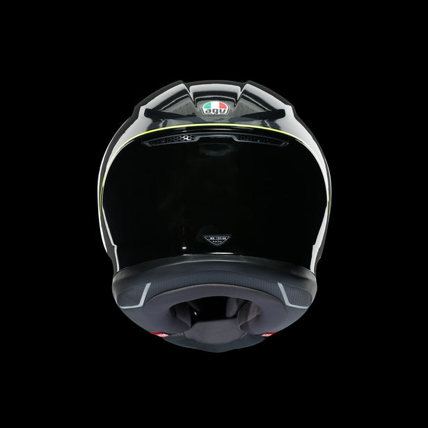 K6 ECE DOT MULTI - MINIMAL GUNMET/BLACK/YELLOW FL