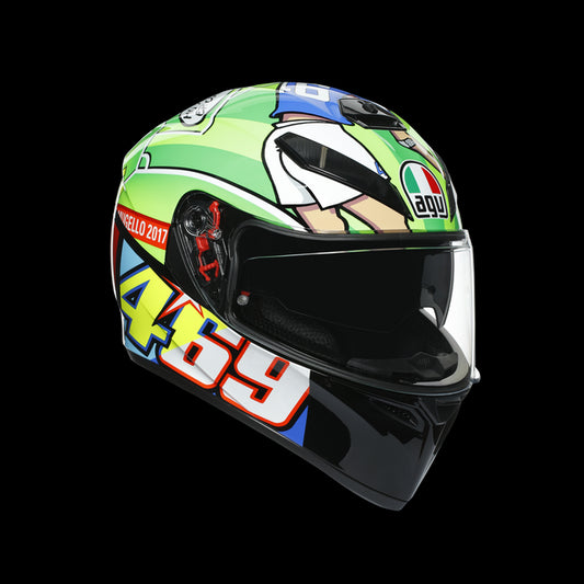 K3 SV TOP ECE DOT - ROSSI MUGELLO 2017