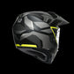 AX9 MULTI ECE DOT - SIBERIA MATT BLACK/YELLOW FLUO