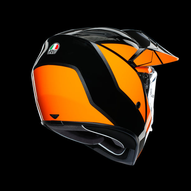 AX9 MULTI ECE DOT - TRAIL GUNMETAL/ORANGE