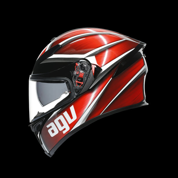 K5 S MULTI ECE DOT - TEMPEST BLACK/RED