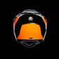 AX9 MULTI ECE DOT - TRAIL GUNMETAL/ORANGE