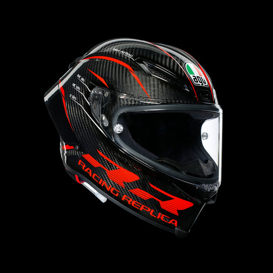 PISTA GP RR ECE DOT MULTI - PERFORMANCE CARBON/RED