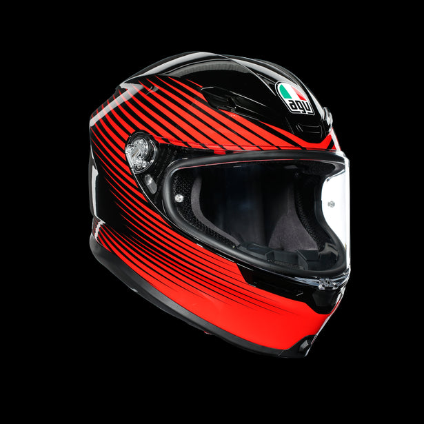 K6 ECE DOT MULTI - RUSH BLACK/RED