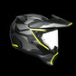 AX9 MULTI ECE DOT - SIBERIA MATT BLACK/YELLOW FLUO