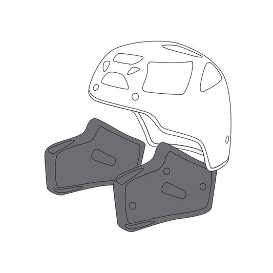 * CHEEK PADS AX-8 DUAL EVO (XXXL)