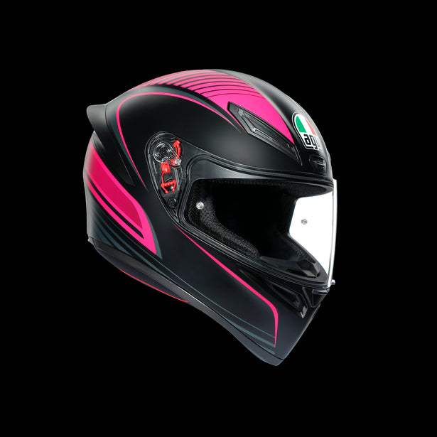 K1 MULTI ECE DOT - WARMUP BLACK/PINK